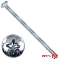 Винт с полукруг гол крест 6х35 DIN 7985 кл пр 4,8 оц.